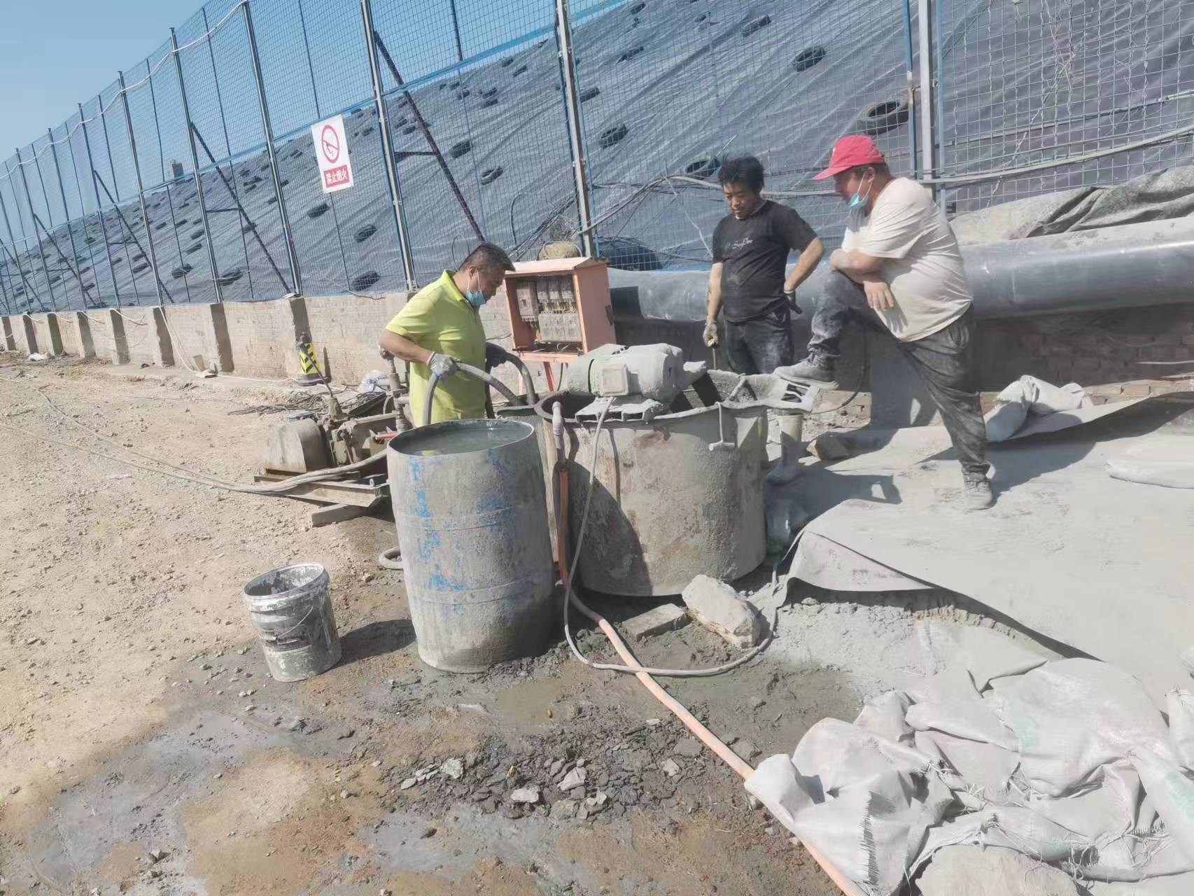 育才镇袖阀管注浆